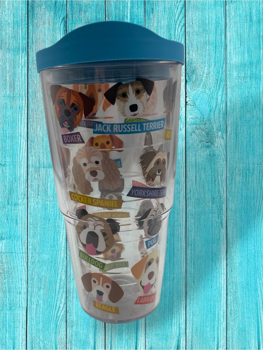 Tervis Dog Breeds 24 oz Insulated Travel Tumbler Cup Groomer / Veterinarian
